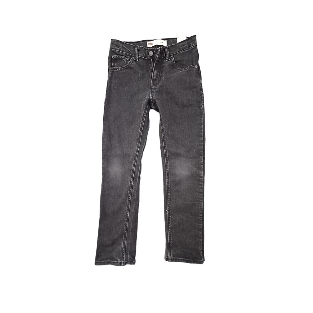 Levi's 511 Black Skinny Jeans Girls Size 12 Regular 26 x 26
